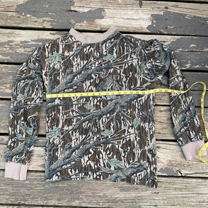 Mossy Oak Mock Turtleneck Treestand Shirt (M)🇺🇸