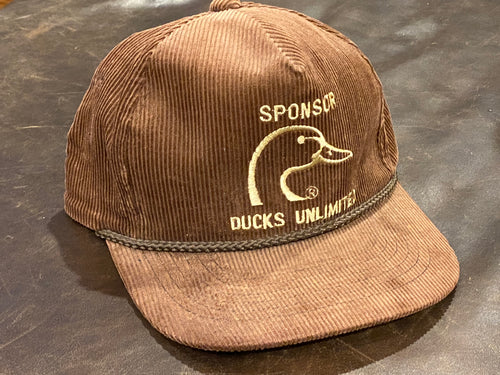 Ducks Unlimited Sponsor Corduroy Hat