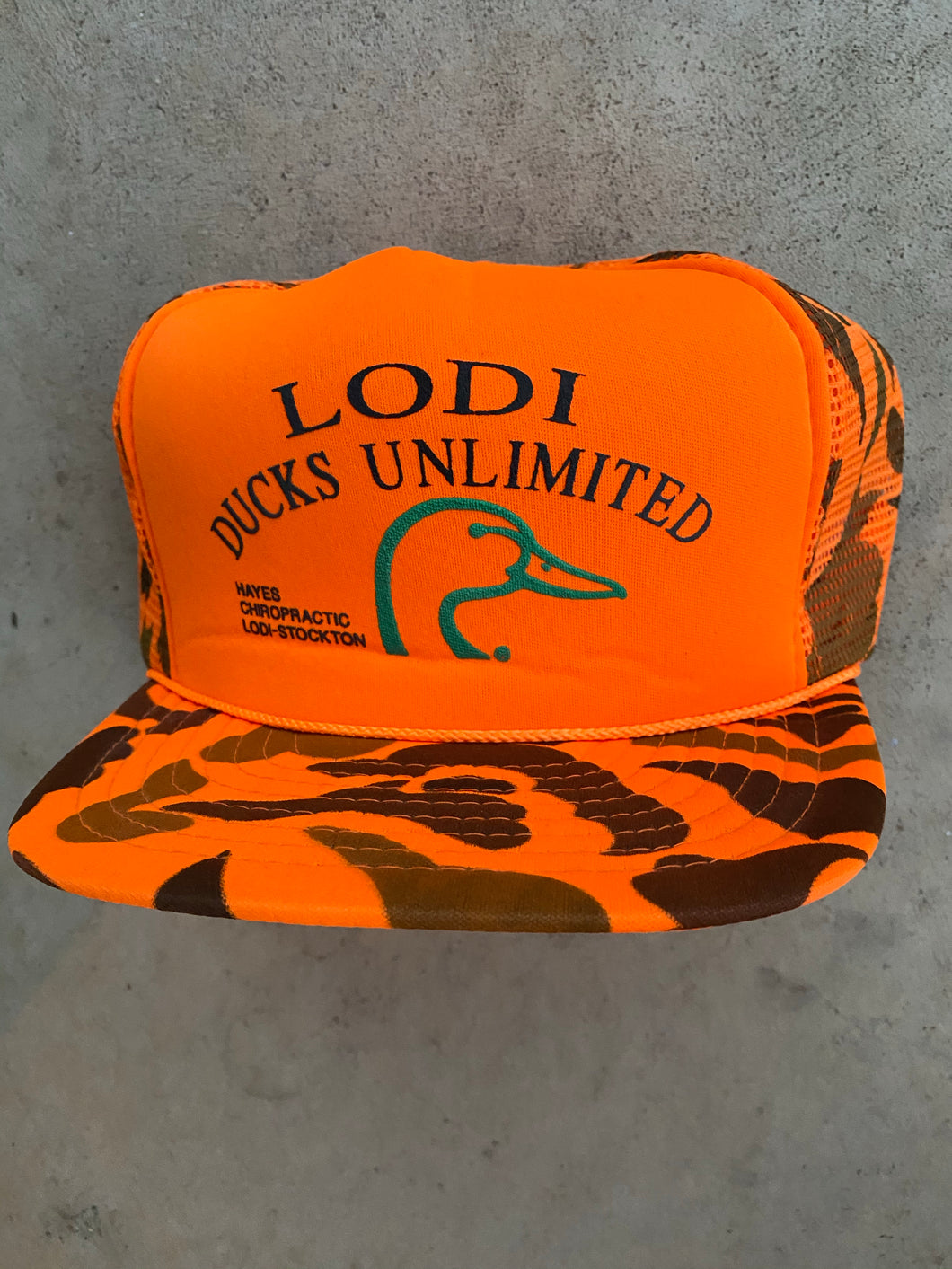 Lodi CA Ducks Unlimited Snapback