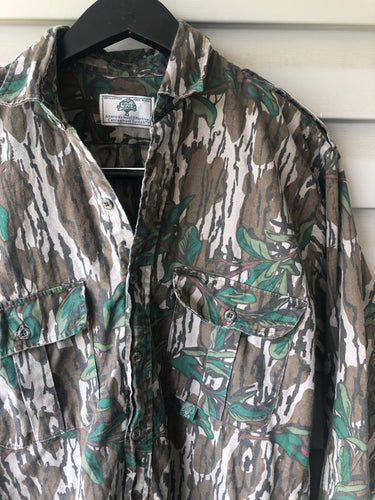 Mossy Oak Green Leaf Shirt (M/L)