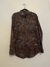 Load image into Gallery viewer, Vintage Mallard All Over Print Button Up Sz M