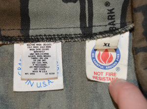 Vintage Trebark Camo Zip Up Jacket!