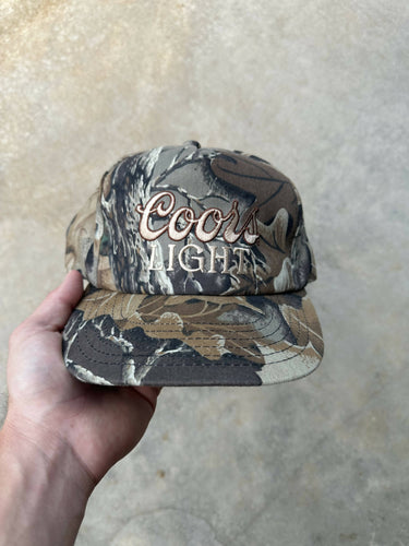 Vintage Coors Light Advantage Camo SnapBack