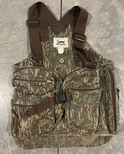 90’s Duxbak Mossy Oak Greenleaf Strap Vest (XL) 🇺🇸