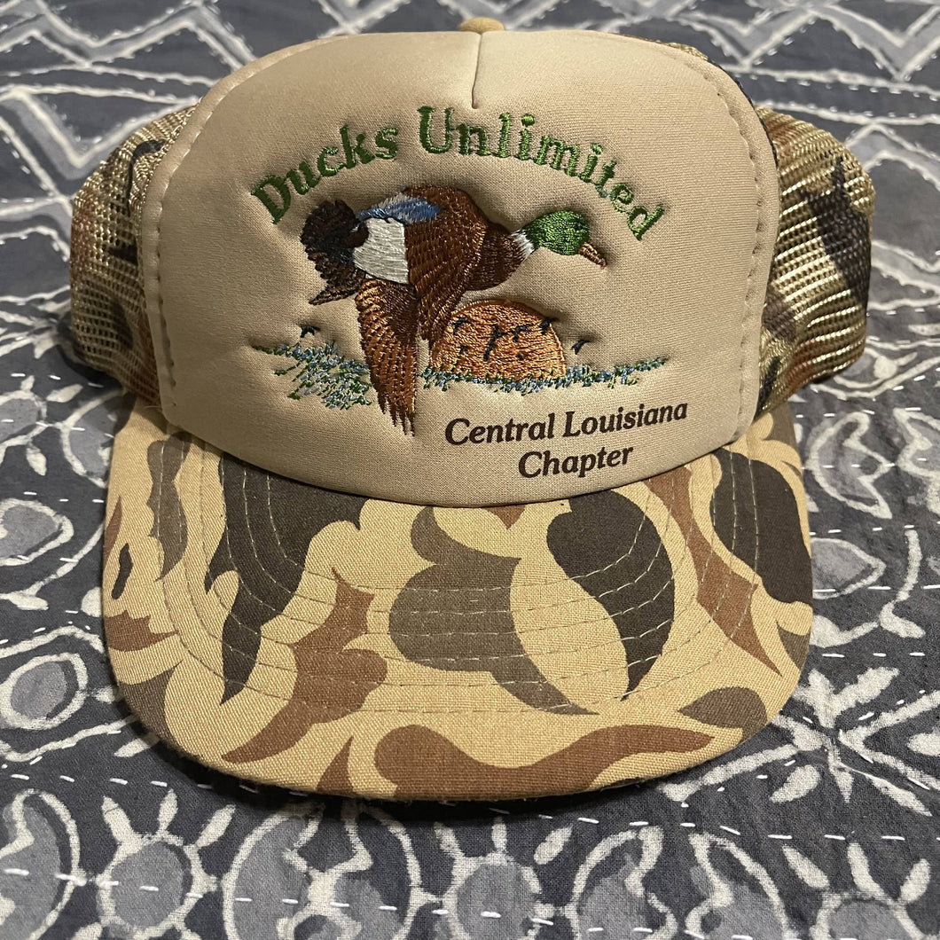 *Vintage Ducks Unlimited Central Louisiana Delta Trucker Hat