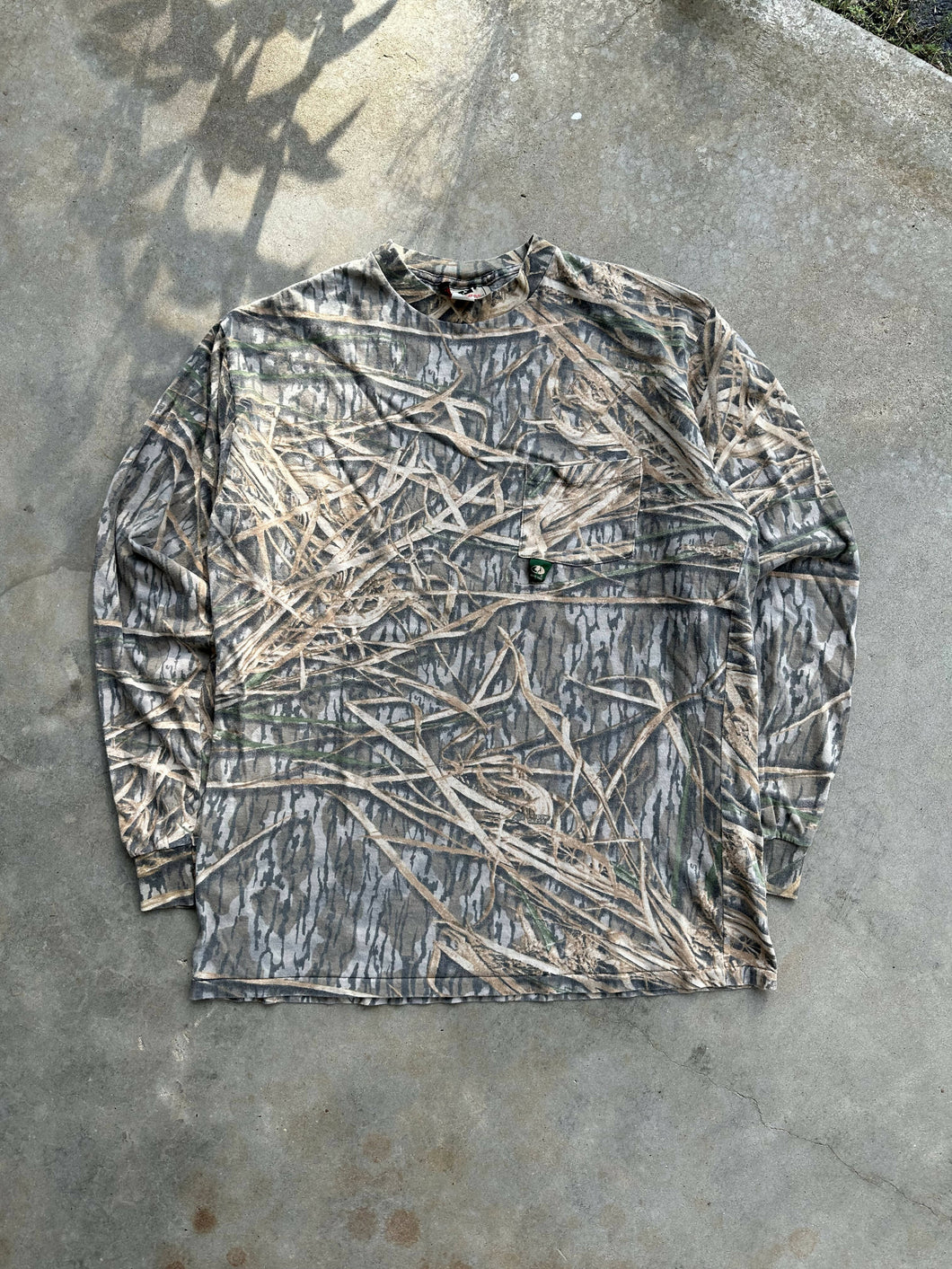 Vintage Mossy Oak Shadow Grass Longsleeve (XL)🇺🇸