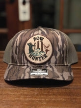 Load image into Gallery viewer, Vintage Bow Hunter Patch on a Custom Richardson 112 Trucker Snapback Hat!!