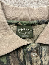 Load image into Gallery viewer, Vintage Spartan Realtree Camo Polo Size L