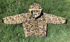 Gamehide Insulated Camo Bomber Jacket with Hood - Large