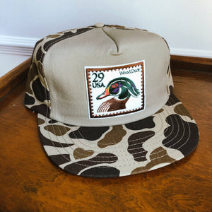 Wood Duck Postage Stamp Hat