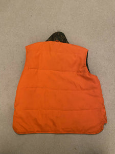 Winchester TreBark & Orange Reversible Vest XL
