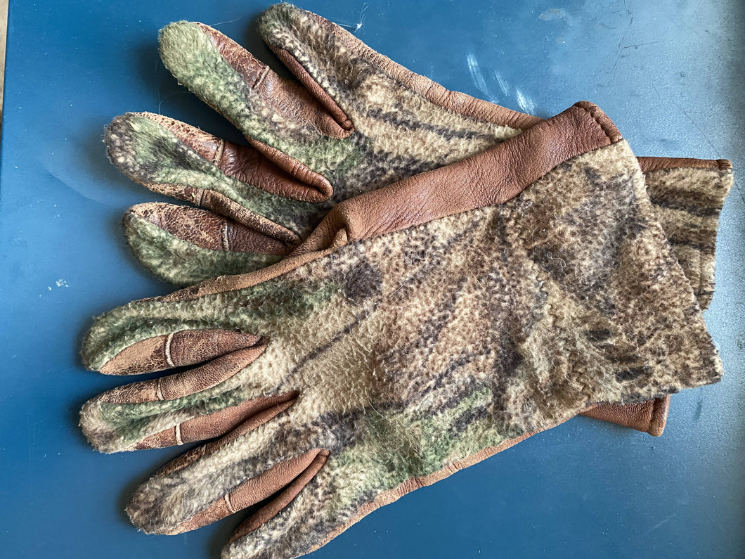 Old Deerskin Gloves - L/10
