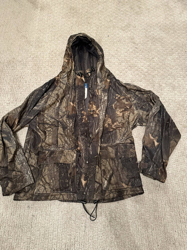 Waterproof camo jacket - L