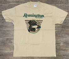 Load image into Gallery viewer, Vintage NASCAR 1996 REMINGTON ARMS RACING BUTCHMOCK MOTORSPORTS NEW, OLD STOCK Race Team-Issued T-shirt XL