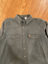 Load image into Gallery viewer, Vintage Duxbak Chamois Turkey Embroidered Button Up Shirt (L/XL) 🇺🇸