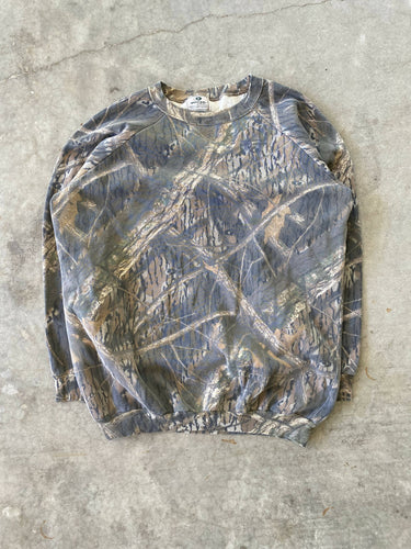 Vintage Mossy Oak Shadowbranch Crewneck (XL)