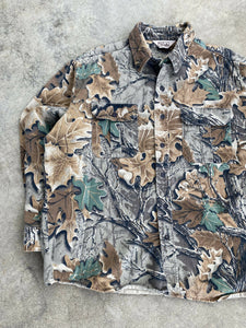 Vintage Walls Advantage Camo Chamois Button Up (L/XL)🇺🇸