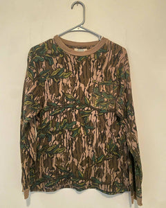 Original Mossy Oak Greenleaf Pocket Longsleeve size SMALL