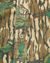 Load image into Gallery viewer, 80s Mossy Oak Greenleaf Camo Button Up (L)🇺🇸