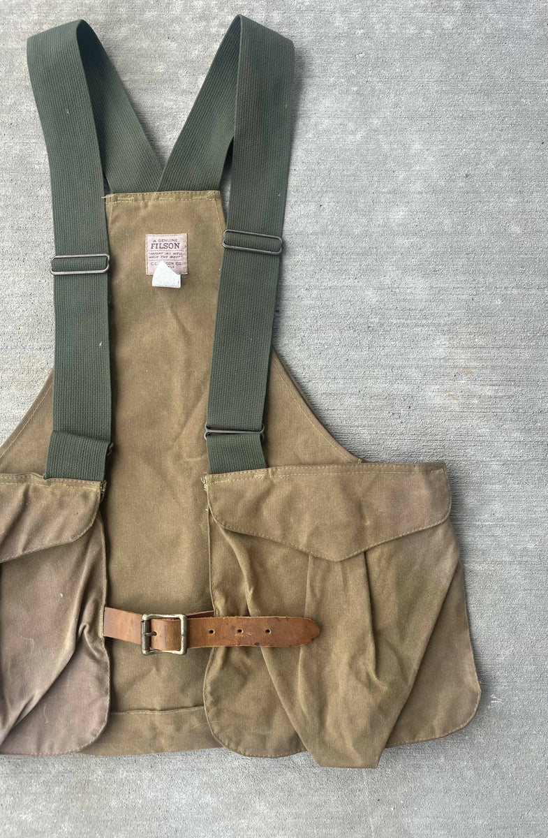 Filson Waxed Canvas Hunting Vest – Camoretro