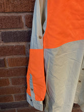 Load image into Gallery viewer, Orvis Blaze Orange and Khaki Button Down from U. S. Senator&#39;s John Thune Campaign