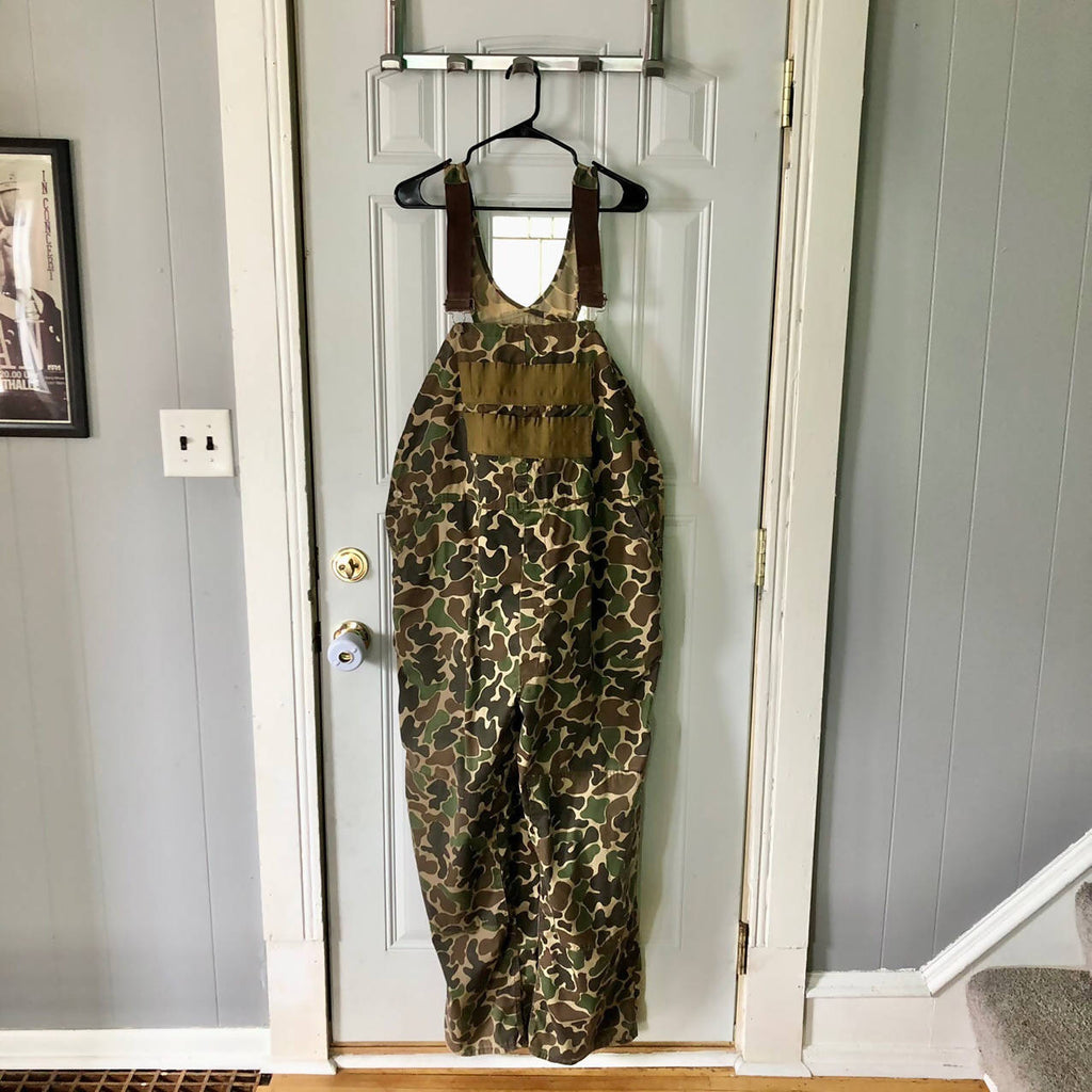 Vintage duck camo made in USA hunting overalls size XXL – Camoretro