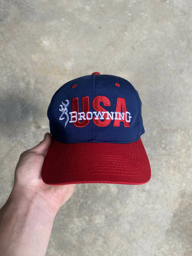 Vintage Browning USA Velcro Back