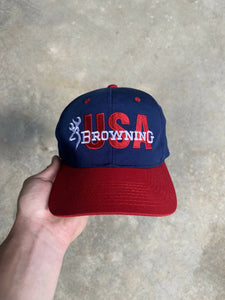 Vintage Browning USA Velcro Back