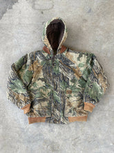 Load image into Gallery viewer, Vintage Duxbak Realtree Camo Insulated Hooded Jacket (XL)