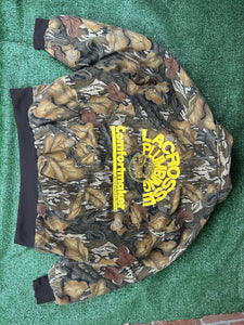 Mossy Oak Fall Foliage Camo Lacrosse Plumbing Insulated Jacket Coat -- XL USA Made