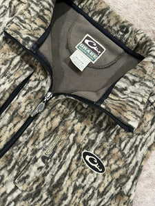 Drake Mossy Oak Bottomland Fleece Vest (L)