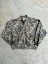 Load image into Gallery viewer, Vintage Mossy Oak Shadow Branch Camo Zip-Up Jacket (XXL)