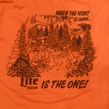 Load image into Gallery viewer, Vintage Miller Lite Hunting T Shirt