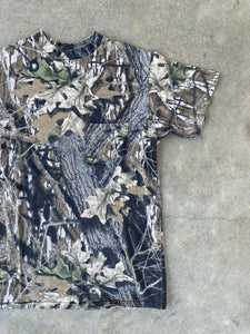 Vintage Mossy Oak Break Up Camo T-Shirt (M)