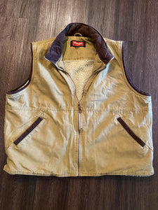 Wrangler Hero Duck Vest Cord Collar XXL