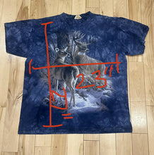 Load image into Gallery viewer, Vintage 1999 The Mountain Tie Dye Whitetail Deer Tshirt L