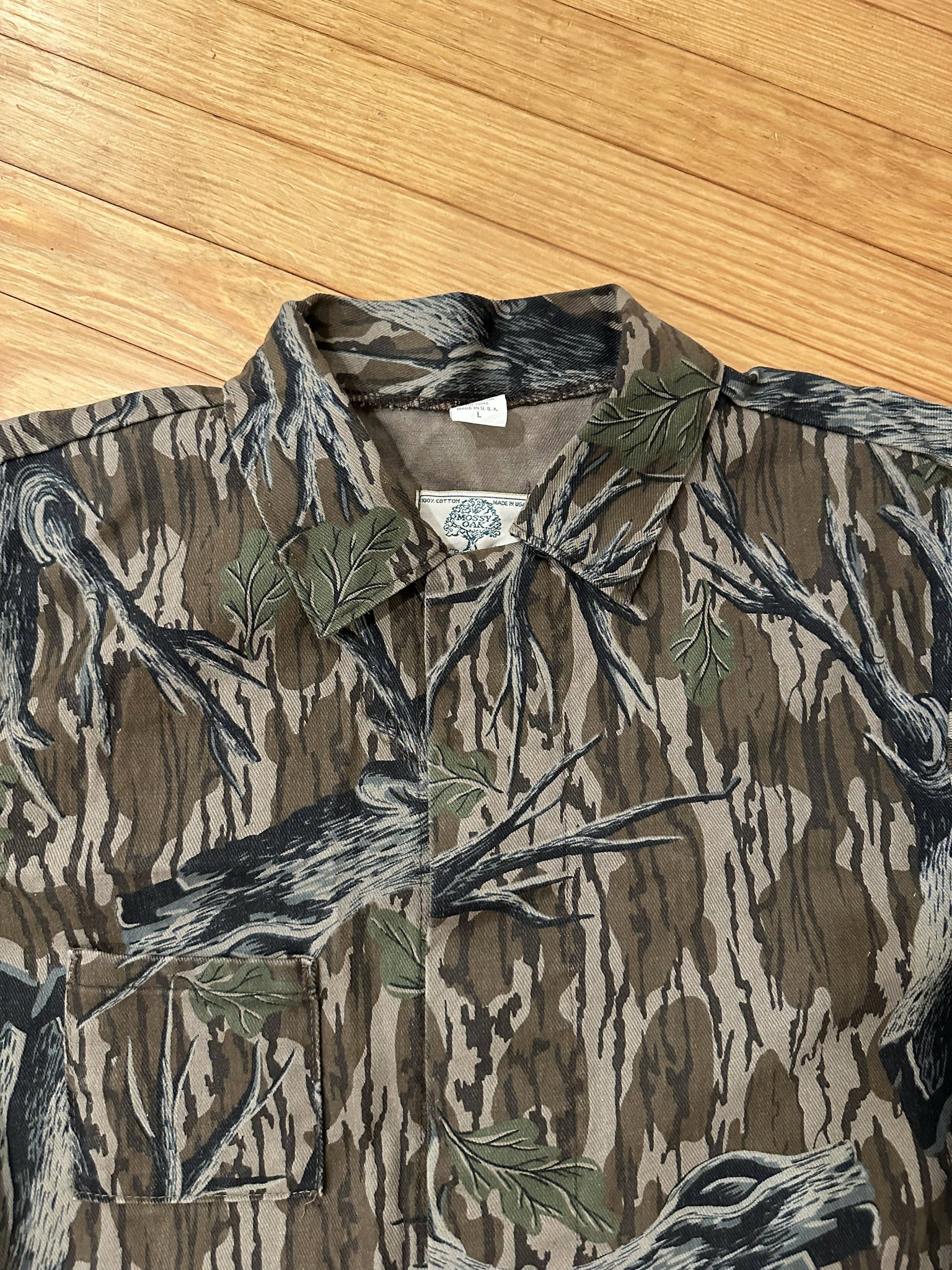 Mossy oak treestand camo jacket hot sale