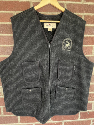 Rocky Mountain Elk Foundation Woolrich Vest XL