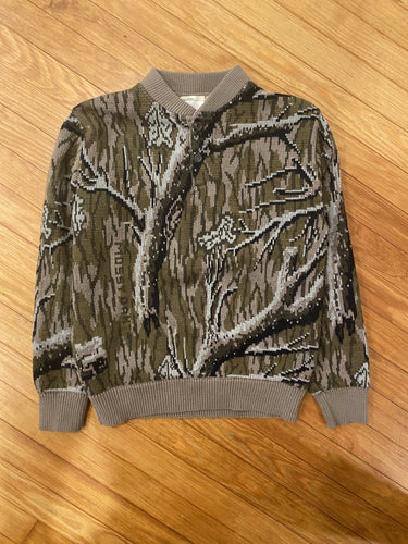 Vintage Whitewater Outdoors Mossy Oak Treestand Sweater (S)