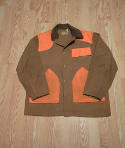 Vintage 50s Brush Master Hunting Shooting Jacket (L) Made in USA