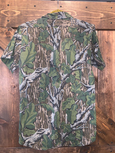 Mossy Oak Full Foliage SS Button Up (M)🇺🇸