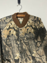 Load image into Gallery viewer, Vintage Mossy Oak Break Up Camo Bomber Jacket