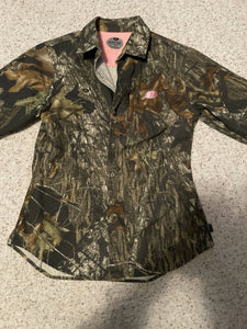 Mossy Oak Ladies Button up