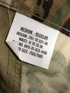 NWT Army Multicam Camo Combat Trousers Insect Shield