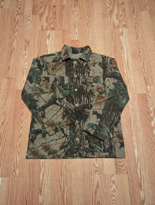 Vintage Camo Gear Realtree Four Pocket Shirt Jacket (L) Made in USA