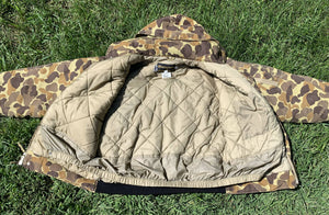 Gamehide Insulated Camo Bomber Jacket with Hood - Large