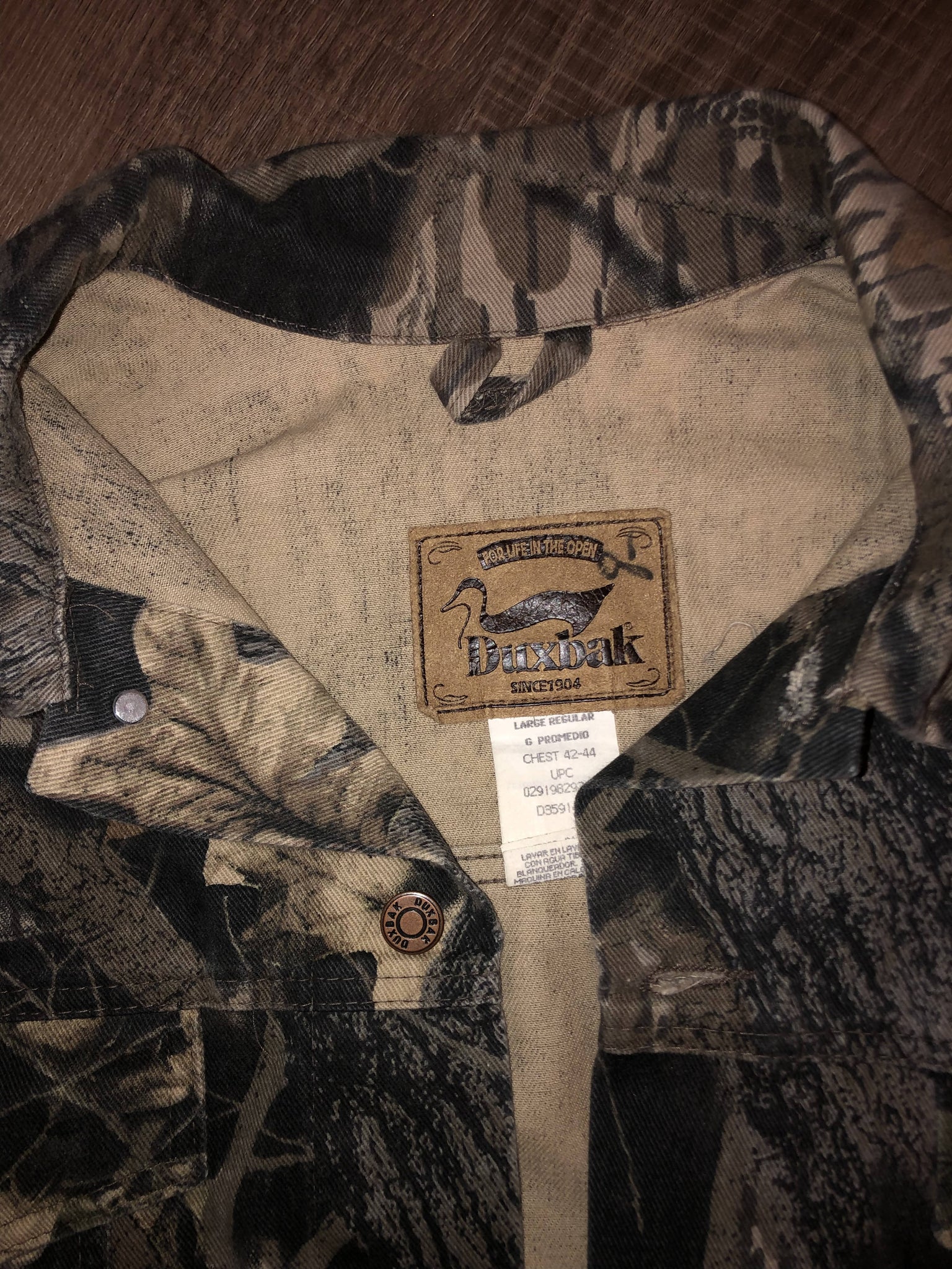 Vintage Duxbak Original Breakup Jacket – Camoretro