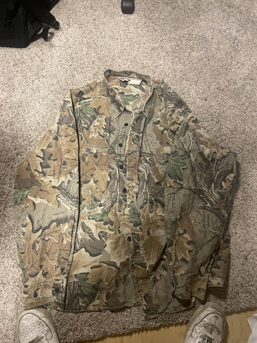 80s Walls XXL Camo Button-Up