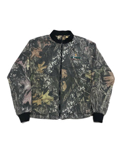 Vintage Browning Mossy Oak Camo Reversible Bomber