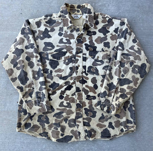 Duxbak Duck Camo Chamois Button Down Shirt (XXL) 🇺🇸